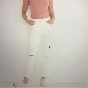 Madewell Jeans | White Distressed | 25T